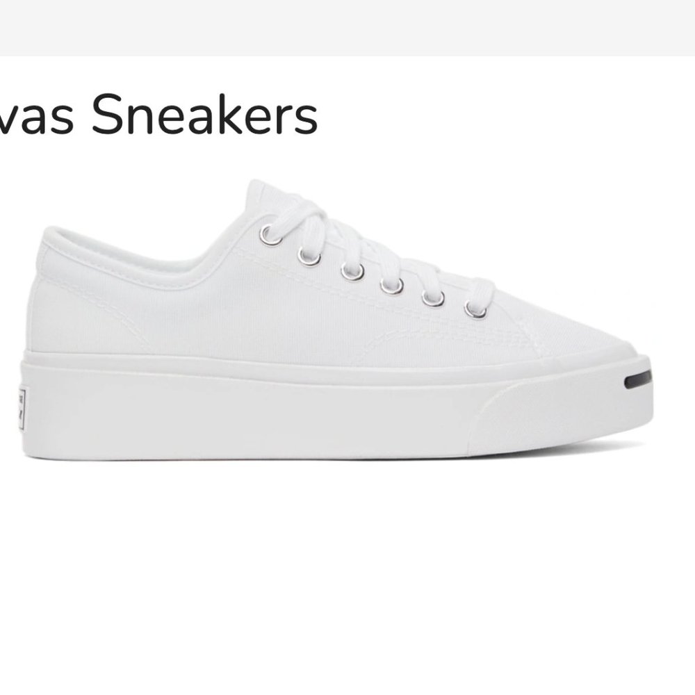 Converse - Jack Purcell Canvas Sneakers (Size 37.5)